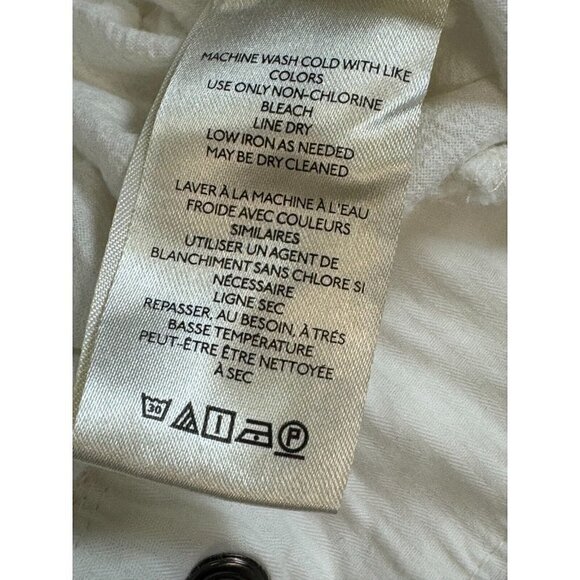 Free People Runyon Oversized Solid Harem Pants‎ Paperbag Waist Cream Size Small - Picture 10 of 15